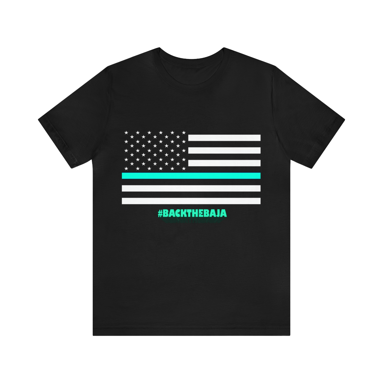 #BACKTHEBAJA + Thin Baja Blast Line T-Shirt