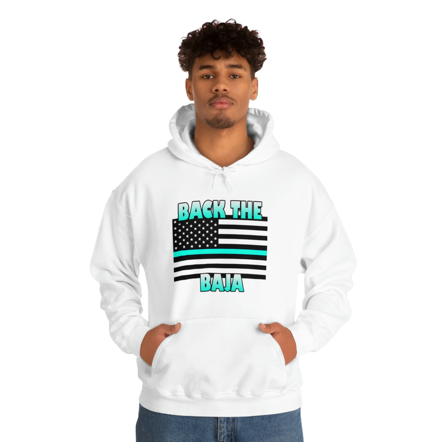 BACK THE BAJA V2 Hooded Sweatshirt