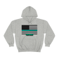 #BACKTHEBAJA + Thin Baja Blast Line Hooded Sweatshirt