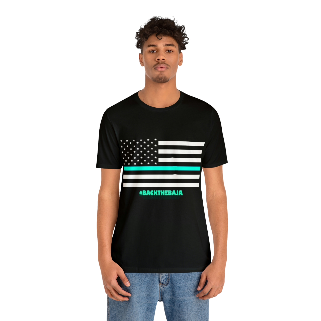 #BACKTHEBAJA + Thin Baja Blast Line T-Shirt