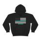 #BACKTHEBAJA + Thin Baja Blast Line Hooded Sweatshirt