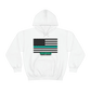 #BACKTHEBAJA + Thin Baja Blast Line Hooded Sweatshirt